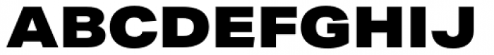 Aktiv Grotesk Ex Black Font UPPERCASE