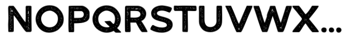 Akwa Rough Bold Font UPPERCASE