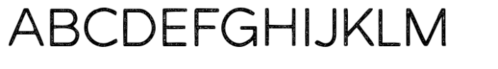 Akwa Rough Light Font UPPERCASE