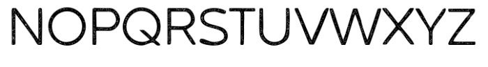 Akwa Rough Light Font UPPERCASE