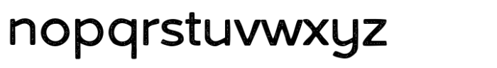 Akwa Rough Medium Font LOWERCASE