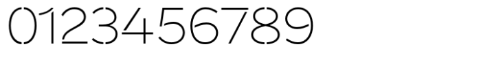 Akwa Stencil Extra Light Font OTHER CHARS