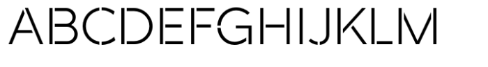 Akwa Stencil Light Font UPPERCASE