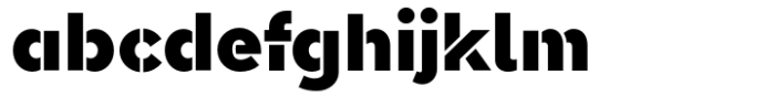 Akwa Stencil Ultra Black FONT