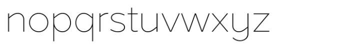 Akwa Thin Font LOWERCASE