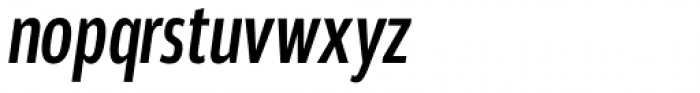 Akwe Pro Con Medium Italic Font LOWERCASE