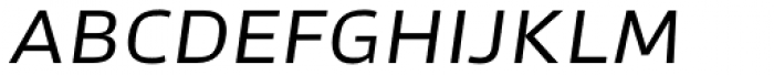 Akwe Pro Ext SC Regular Italic Font LOWERCASE