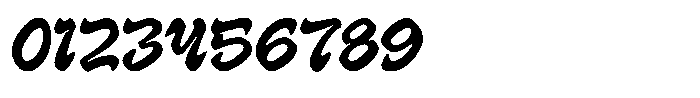 Akyra 35 Rough Font OTHER CHARS
