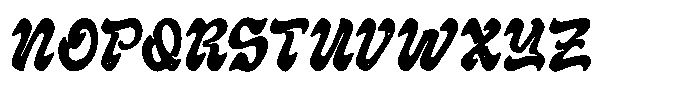Akyra 35 Texture Font LOWERCASE