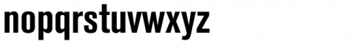 Akzidenz-Grotesk BQ Bold Condensed Font LOWERCASE