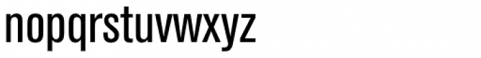 Akzidenz-Grotesk BQ Condensed Font LOWERCASE