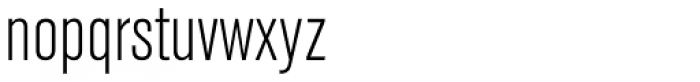 Akzidenz-Grotesk BQ Light Condensed Font LOWERCASE