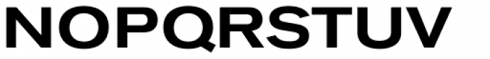 Akzidenz-Grotesk BQ Medium Extended Font UPPERCASE