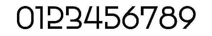 Aktie Regular Font OTHER CHARS