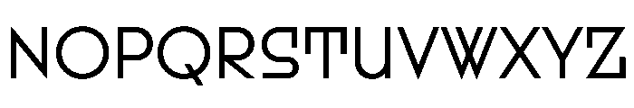 Aktie Regular Font LOWERCASE
