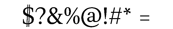 Aktuell Blond Font OTHER CHARS