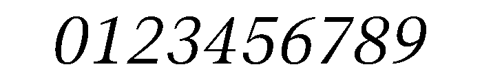 Aktuell BlondItalic Font OTHER CHARS