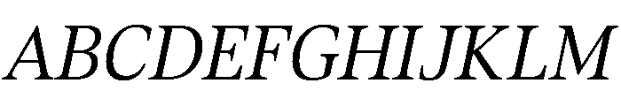 Aktuell BlondItalic Font UPPERCASE