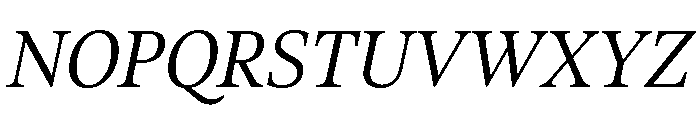 Aktuell BlondItalic Font UPPERCASE