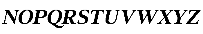 Aktuell BoldItalic Font UPPERCASE