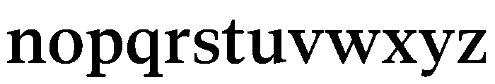 Aktuell Medium Font LOWERCASE