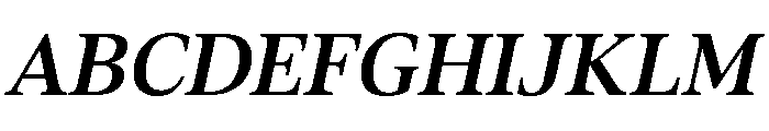 Aktuell SemiBoldItalic Font UPPERCASE