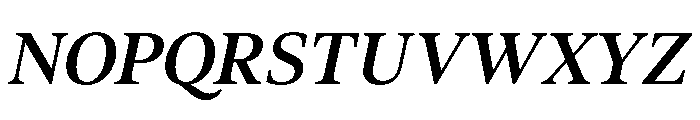 Aktuell SemiBoldItalic Font UPPERCASE
