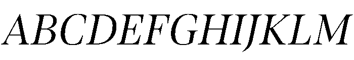 AktuellDisplay BlondItalic Font UPPERCASE