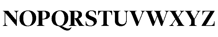AktuellDisplay Bold Font UPPERCASE