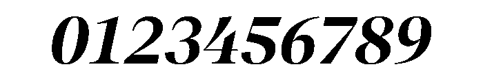 AktuellDisplay BoldItalic Font OTHER CHARS