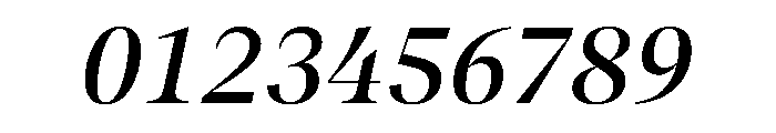 AktuellDisplay MediumItalic Font OTHER CHARS