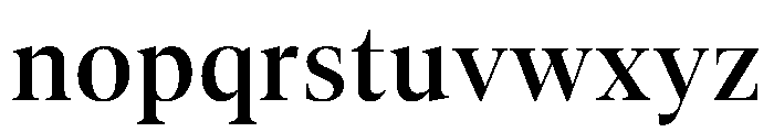 AktuellDisplay Medium Font LOWERCASE