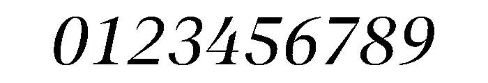 AktuellDisplay NormalItalic Font OTHER CHARS