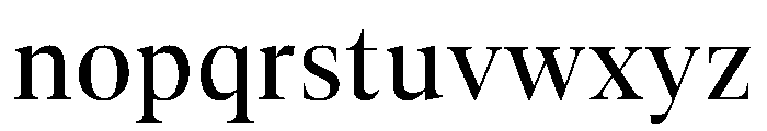 AktuellDisplay Normal Font LOWERCASE