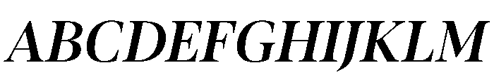 AktuellDisplay SemiBoldItalic Font UPPERCASE