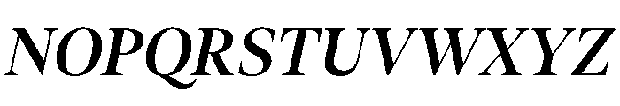 AktuellDisplay SemiBoldItalic Font UPPERCASE