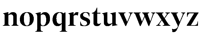 AktuellDisplay SemiBold Font LOWERCASE