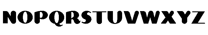 Akebono Alternates Font UPPERCASE