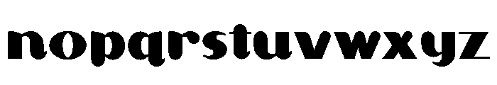 Akebono Alternates Font LOWERCASE