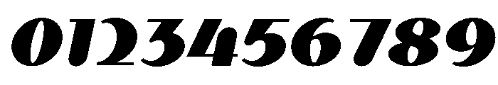 Akebono Regular Italic Font OTHER CHARS