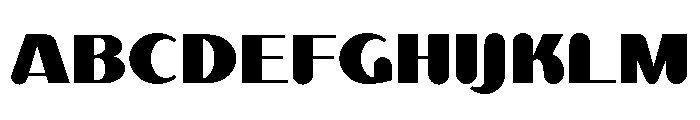 Akebono Regular Font UPPERCASE