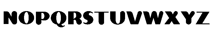 Akebono Regular Font UPPERCASE