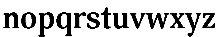 Aladin Bold Font LOWERCASE