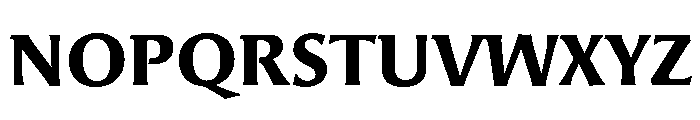 Aladin Extra Bold Font UPPERCASE