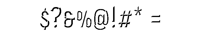 Alasassy Medium Font OTHER CHARS