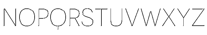 Alegreya Sans Sc Extra Light Font UPPERCASE