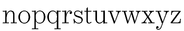 Alga Variable Extra Light Font LOWERCASE