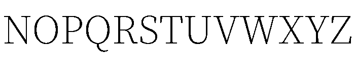 Alga Variable Light Font UPPERCASE