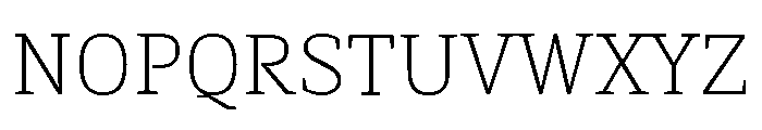 Alga Variable Regular Font UPPERCASE