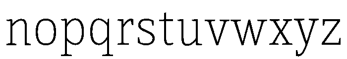 Alga Variable Regular Font LOWERCASE